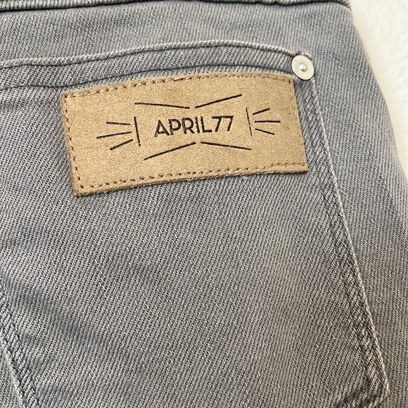 April 77 Gray Joey Cold Bleach Denim Jeans - Picture 5 of 9